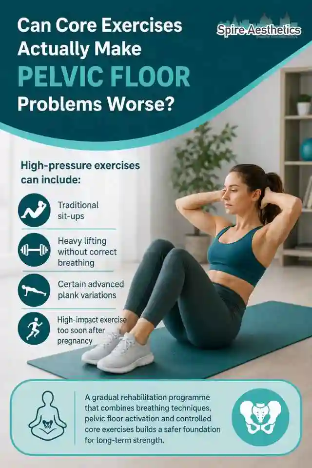 Can Strengthening Your Core Alone Actually Make Pelvic Floor Problems Worse Market Mowbray?